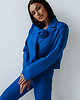 spodnie materiałowe damskie Spodnie ELEGANT INDIGO 2