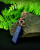 wisiory Wisiorek wire wrapping z lapis lazuli 6