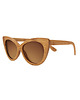 okulary damskie Lemur III | karbonizowany bambus 1