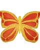 pokój dziecka - różne Drewniany Motyl na Ścianę Ręcznie Malowany 40x26 cm Dekoracja Handmade 1