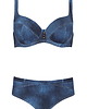 stroje kąpielowe i kostiumy kąpielowe damskie Strój kąpielowy dwuczęściowy Jeans 2
