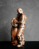 figurki i rzeźby Rzeźba z gipsu, Rodzina, brązowe złoto, wys. 10,3 cm 3