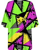 t-shirt damskie DR.CROW T-shirt Damski Oversize Abstract Geometric 1