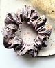opaski do włosów Opaska Asymetryczna Beżowa ze scrunchie 3