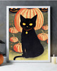 grafiki i ilustracje PLAKAT dekoracja Halloween vintage 1