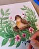 grafiki i ilustracje Ręcznie Obraz Pamiątka Chrztu Świętego personalizowana A4 prezent 2