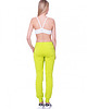 spodnie dresowe damskie Limonkowe spodnie dresowe 3