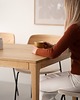 meble - stoły i stoliki - stoły HYGG Stół do jadalni z litego drewna dębowego 3