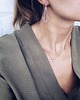 srebrne naszyjniki Blank Bullet Necklace Silver 2