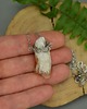 naszyjniki - inne Wisiorek Talizman surowy cytryn szpic wire wrapping 5