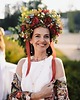 opaski do włosów Wianek z kwiatów sztucznych ANNA 1