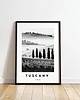 plakaty PLAKAT travel poster Toskania Włochy zdjęcie personalizacja prezent 2