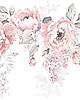 naklejki ścienne do pokoju dziecka Naklejka "Pink peonies-bouquet XXL" 3