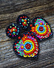 kolczyki soutache Kolekcja Frida - kolczyki kolorowe serca 4