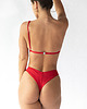 stroje kąpielowe i kostiumy kąpielowe damskie TROPIKO SWIMWEAR - RIVIERA BIKINI TOP czerwony 1