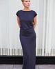 sukienki midi damskie Sukienka/LADY DRESS grafit 2