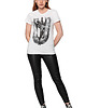 t-shirt damskie T-shirt damski UNDERWORLD Dragon biały 1