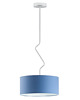 lampy do pokoju dziecka Ozdobny żyrandol do pokoju dziecka z miętowym kloszem LOZANNA fi - 40 cm KIDS 5