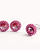 kolczyki swarovski Light Rose, kolczyki z kryształami Swarovskiego, beading 4
