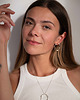 wisiory WAVES single BIG Circle / silver necklace 5