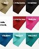 saszetka nerka Nerka XL z grubego nubuku tapicerskiego w kolorze turkusowym 5