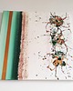 obrazy Flower Flow IX 55x55 cm Akryl na płótnie Obraz do salonu 3