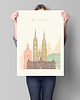 plakaty Wrocław grafika minimalistyczna 1