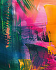 plakaty Plakat - Abstract brush 3 2
