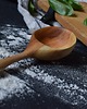 kuchnia - różne Rzeźbiona drewniana łyżka, miarka drewniana, czerpak 2