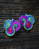 kolczyki soutache Oriana- kolorowe kolczyki soutache 2