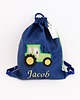 torebki, worki i plecaki dziecięce Plecak z traktorem, worek z traktorem i imieniem 3