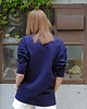 bluza bez kaptura damska Bluza FIO DRABINKA-GRANAT 2