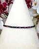 bransoletki na sznurku Bransoletka NIE ZESRAJ SIĘ - Spinel, Granat - Morse 2