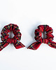 gumki do włosów Zestaw scrunchies WELUR i KRATA Boże Narodzenie 3