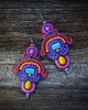 kolczyki soutache Mandisa - duże i etniczne kolczyki 2
