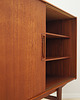 komody i szafki Highboard tekowy, duński design, lata 60, produkcja: Dania 8