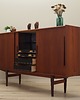 komody Highboard tekowy, duński design, lata 60, produkcja: Dania 2
