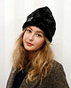czapki damskie CZAPKA CHAPOOSIE Black Furry 2