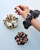 gumki do włosów Panterkowe love - zestaw jedwabnych scrunchie 3