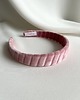opaski do włosów Rogalikowa opaska Candy Pink wersja standard 1