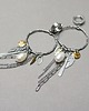 kolczyki srebrne Kolczyki srebrne Alloys Collection -circle /boho/ 3