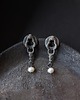 kolczyki srebrne Kolczyki ozdobniki z perłą/ kolczyki ze srebra 1