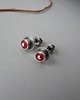 kolczyki srebrne -koralowe maleństwa- 1