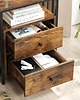 szafki Szafka Drewniana Szafka Nocna z Szufladami Loft 3