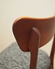 krzesła Komplet czterech krzeseł tekowych, duński design, lata 70, produkcja: Dania 7