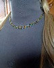 chokery Naszyjnik w stylu boho podwójny w tonacji turmalinowej prezent handmade 1