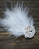 Ślubne ozdoby do włosów Vivienne- ozdobna wsuwka do włosów soutache 3