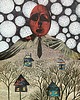 plakaty Plakat Czuwający - surrealistyczny kolaż 2