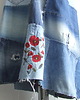 spódnice maxi Patchworkowa spódnica jeans r.46 1