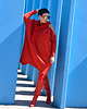 swetry damskie  New SWETER OVERSIZE Red 2
